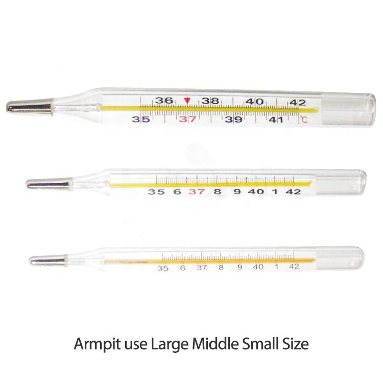small mercury termometer 3 small mercury termometer 3
